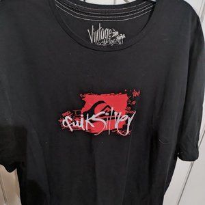 Men's Black Quik Silver shirt.